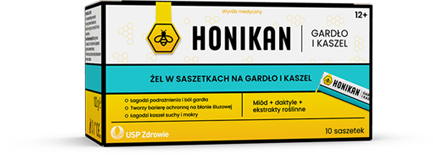 Honikan gardło i kaszel